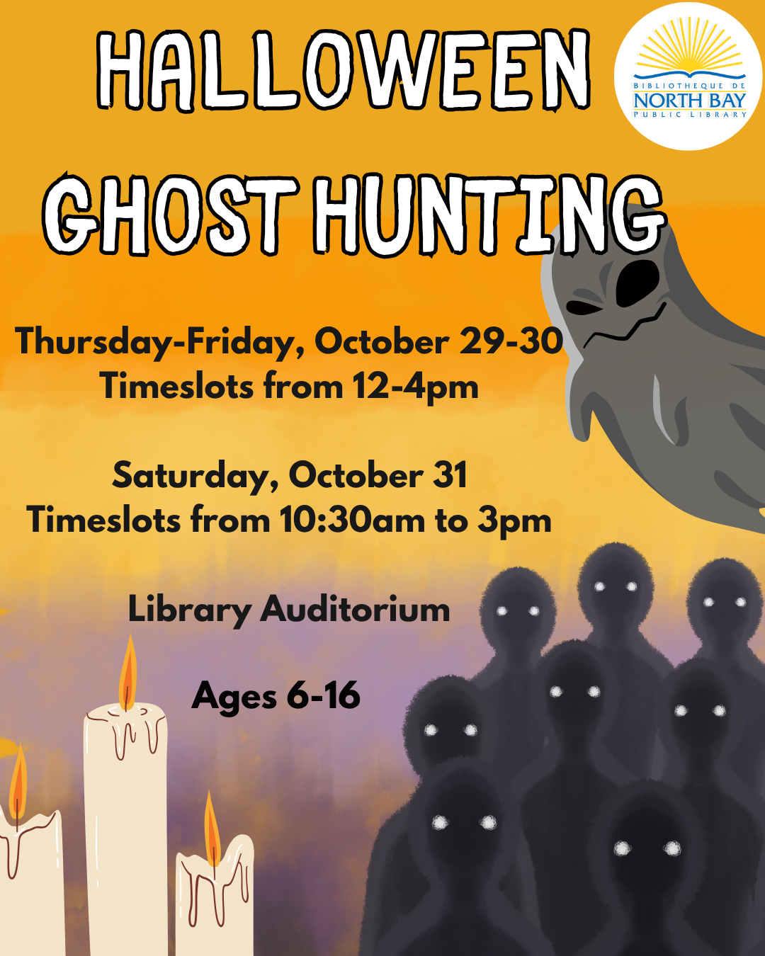 Ghost Hunting in the Library!