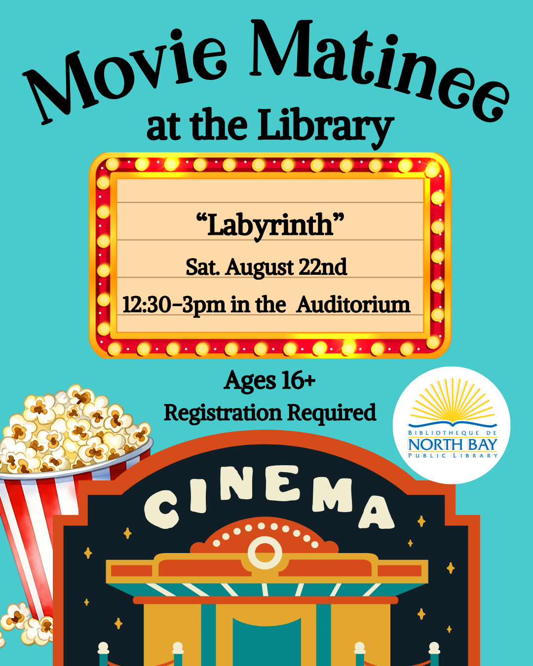 Movie Matinee at the Library - Labyrinth
