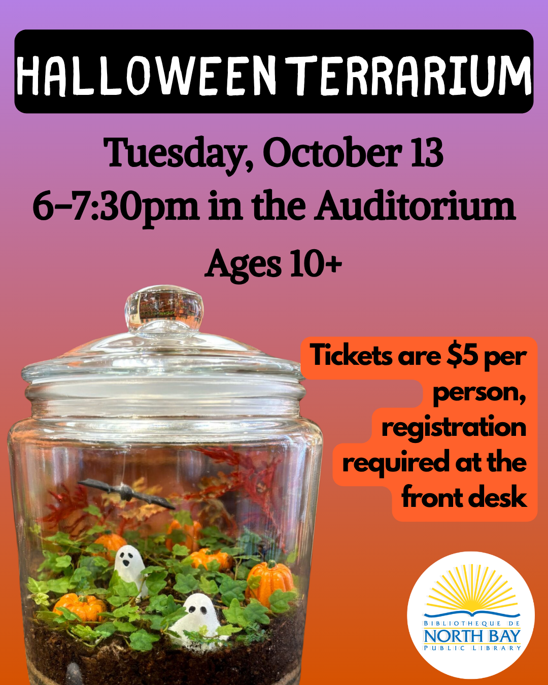 DIY Halloween Terrarium