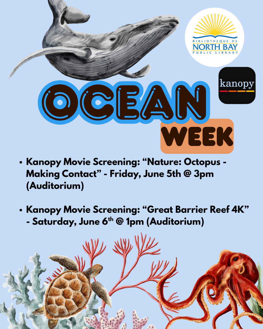 Ocean Week Movies!