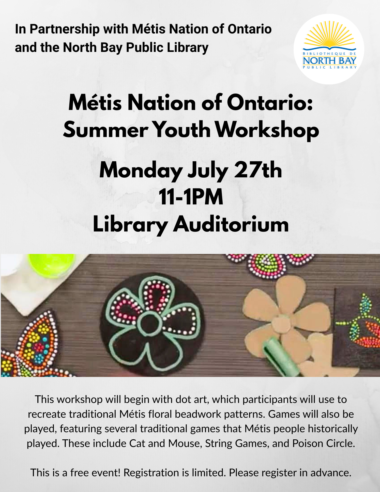 Metis Nation summer youth workshop