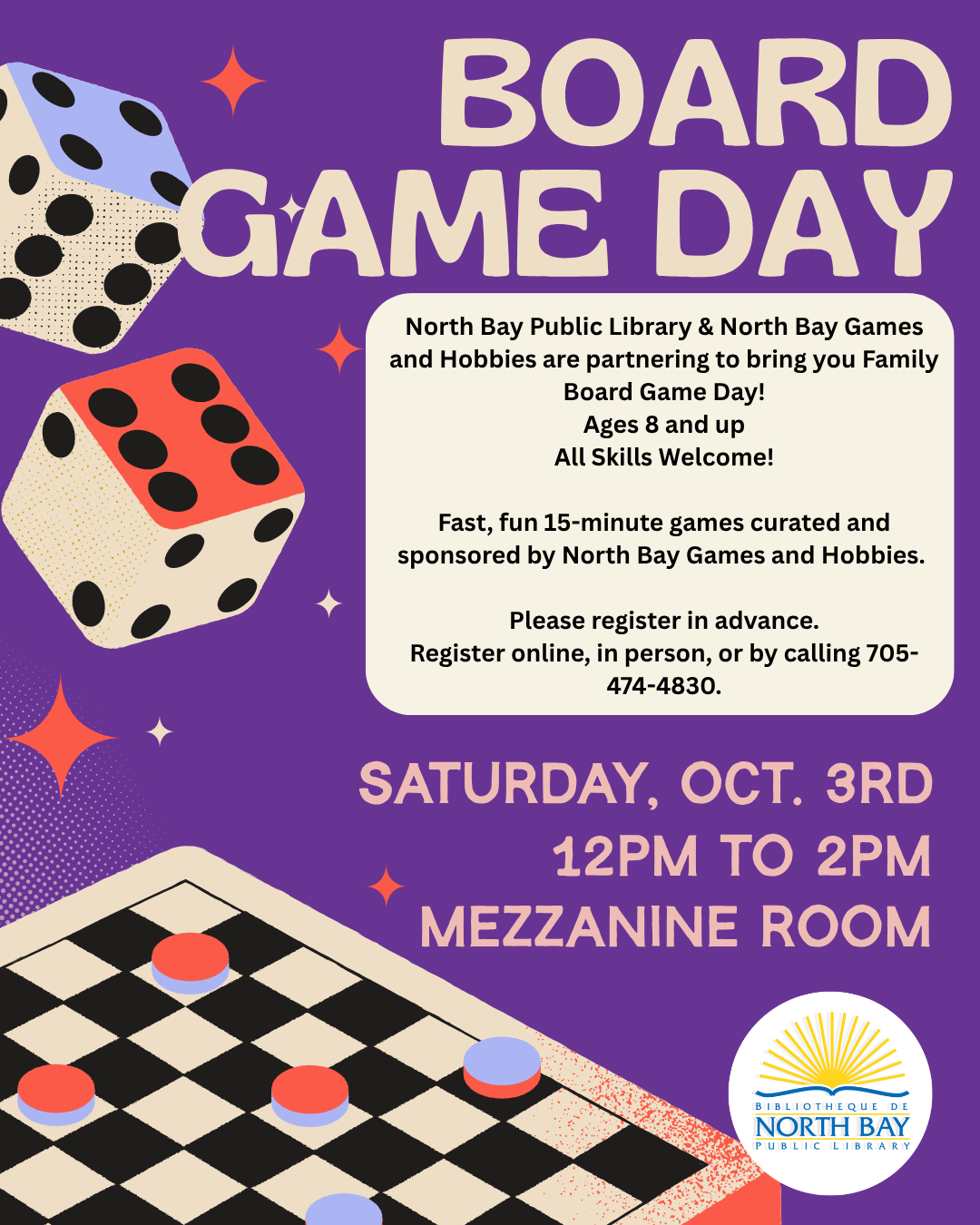 Board Game Day with North Bay Games & Hobbies