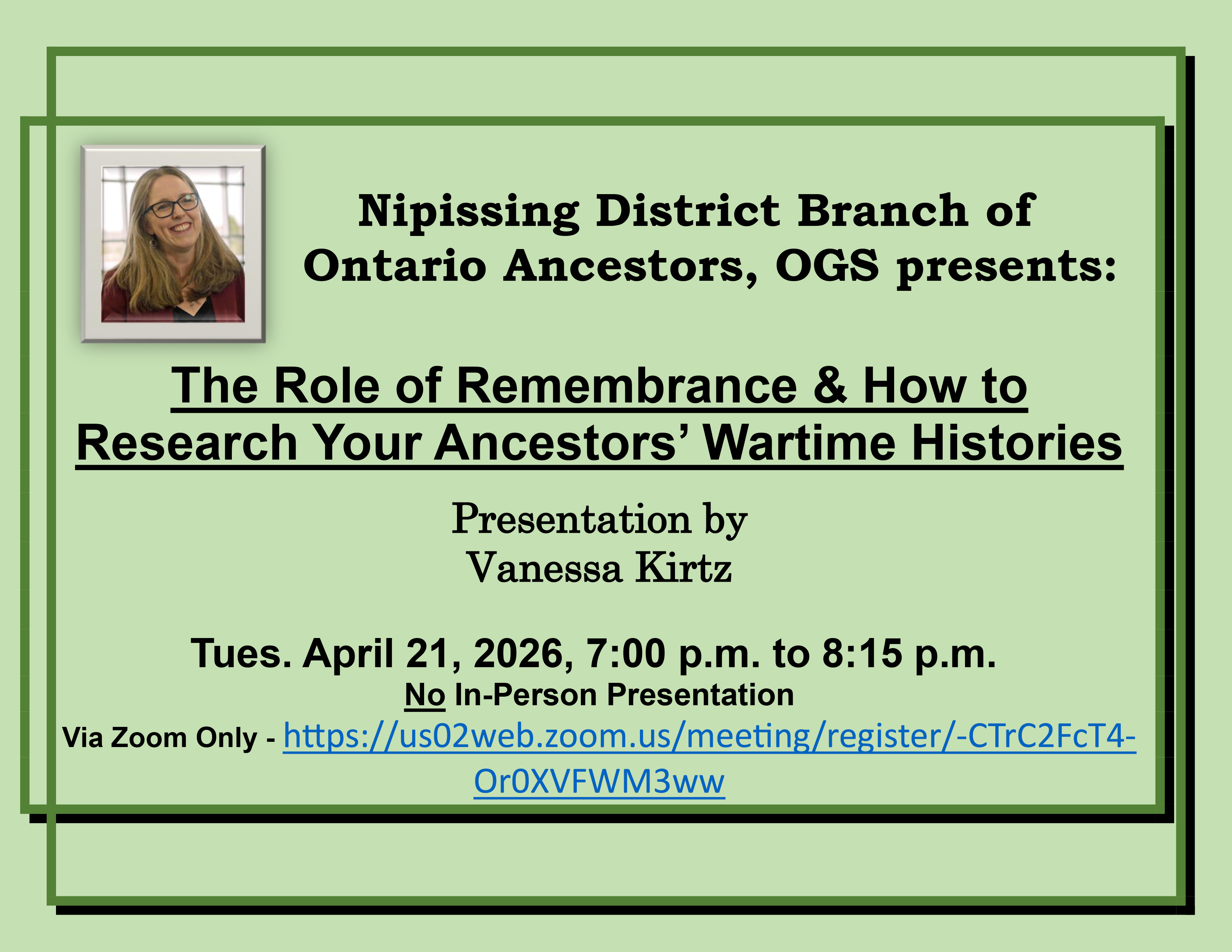 OGS Special Presentation