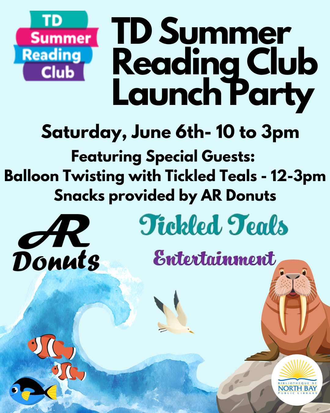 TD Summer Reading Launch party!