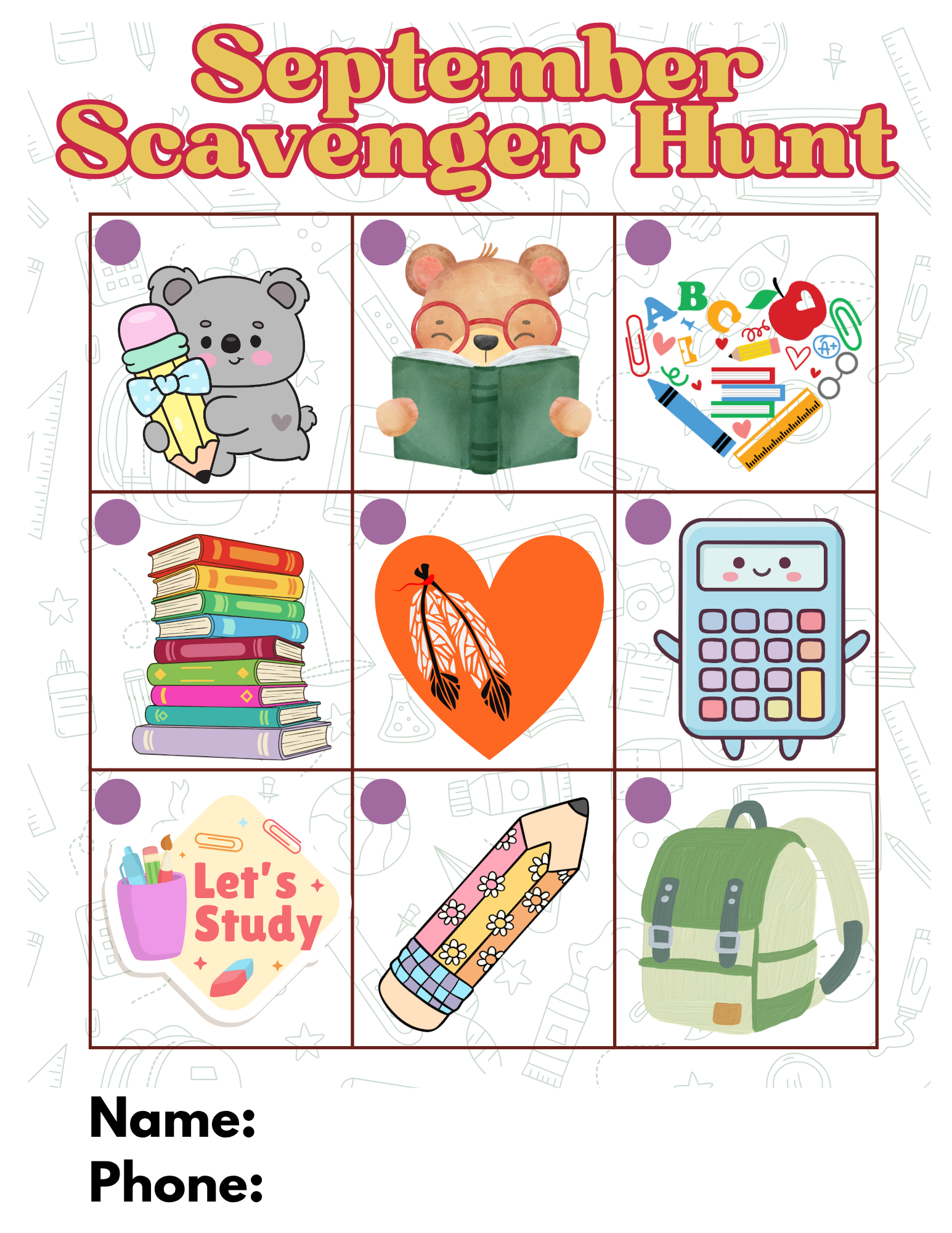 Scavenger Hunt