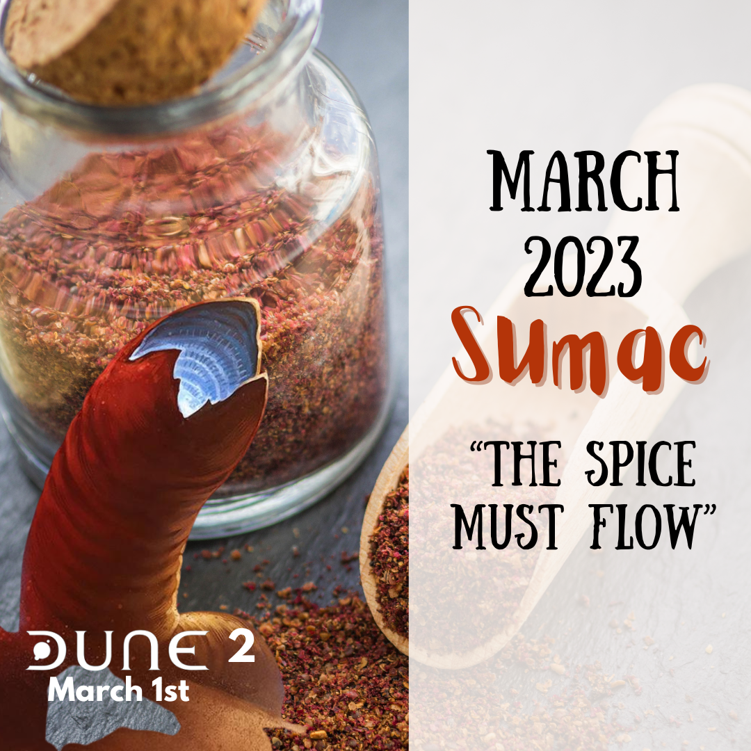 Spice Club March 2024 is sumac