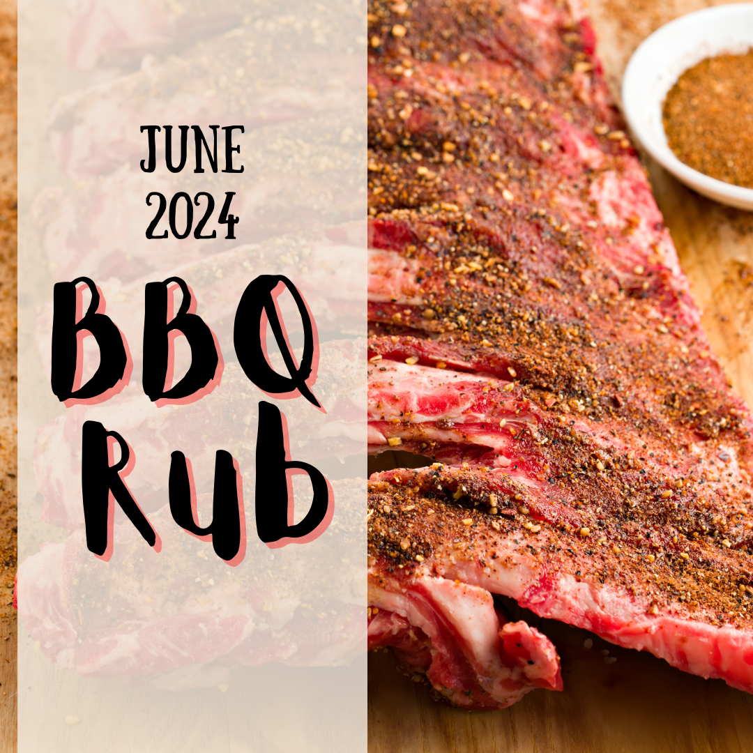 June 2024 Spice Club is BBQ rub