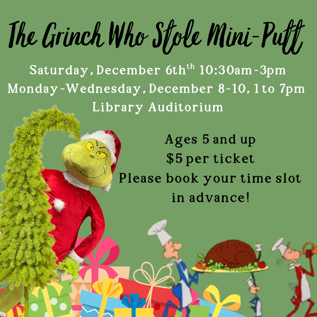 The Grinch who stole mini putt