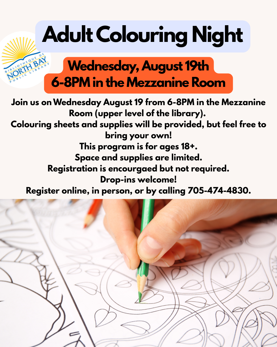 Adult Colouring Night