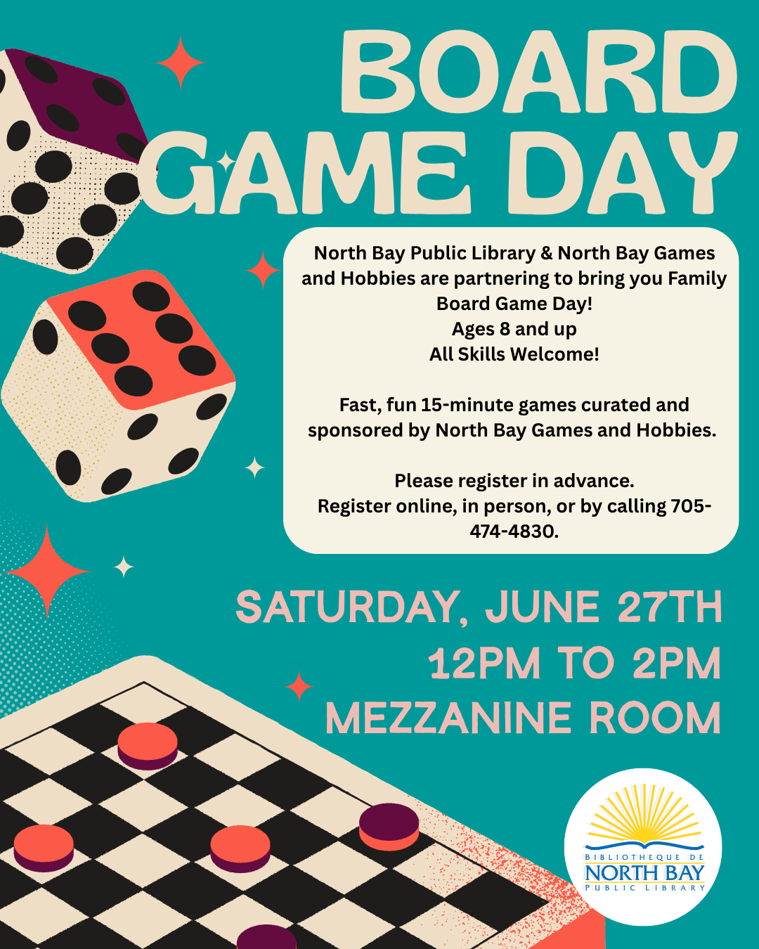 Board Game Day with North Bay Games & Hobbies
