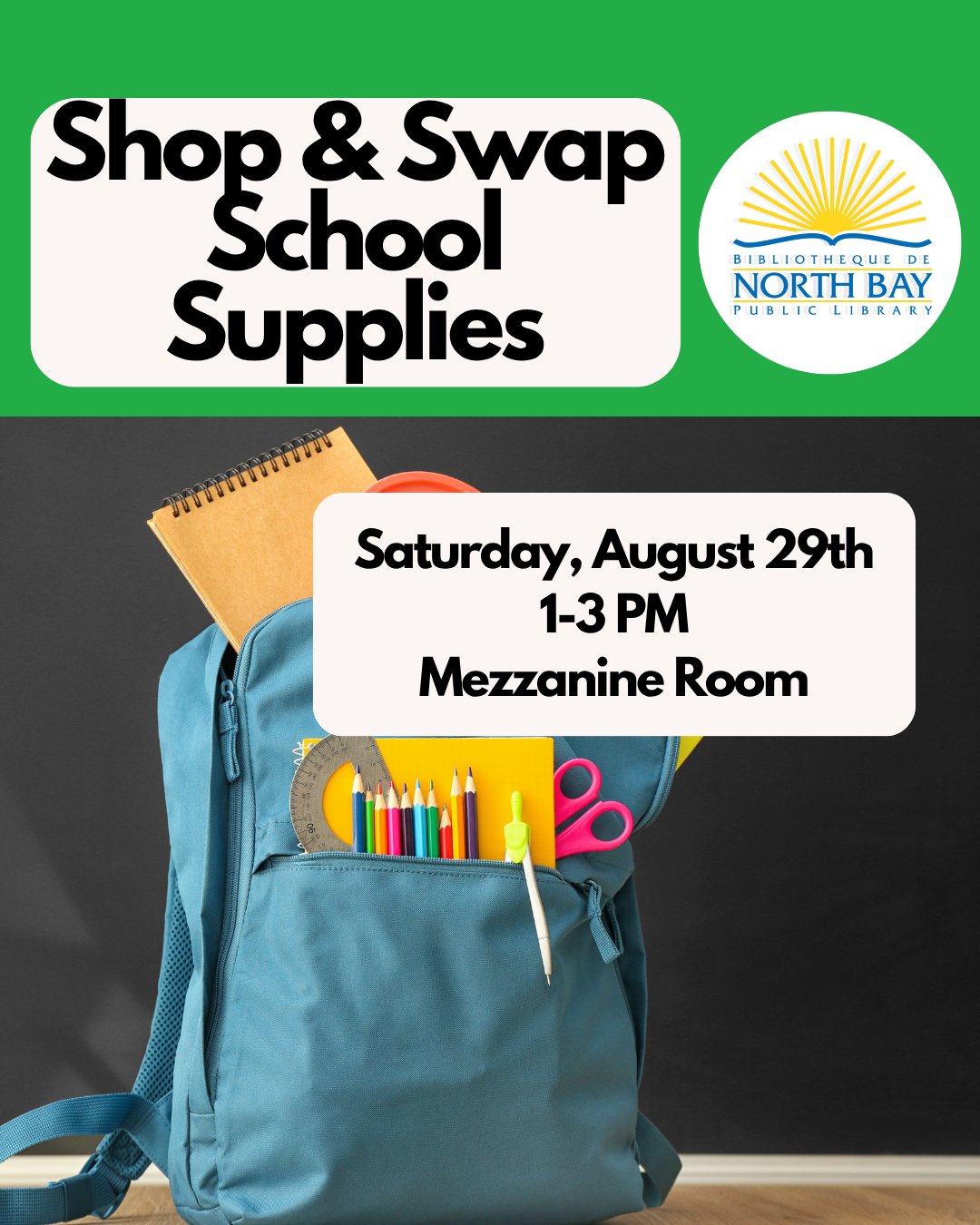 "Shop" and Swap School Supplies
