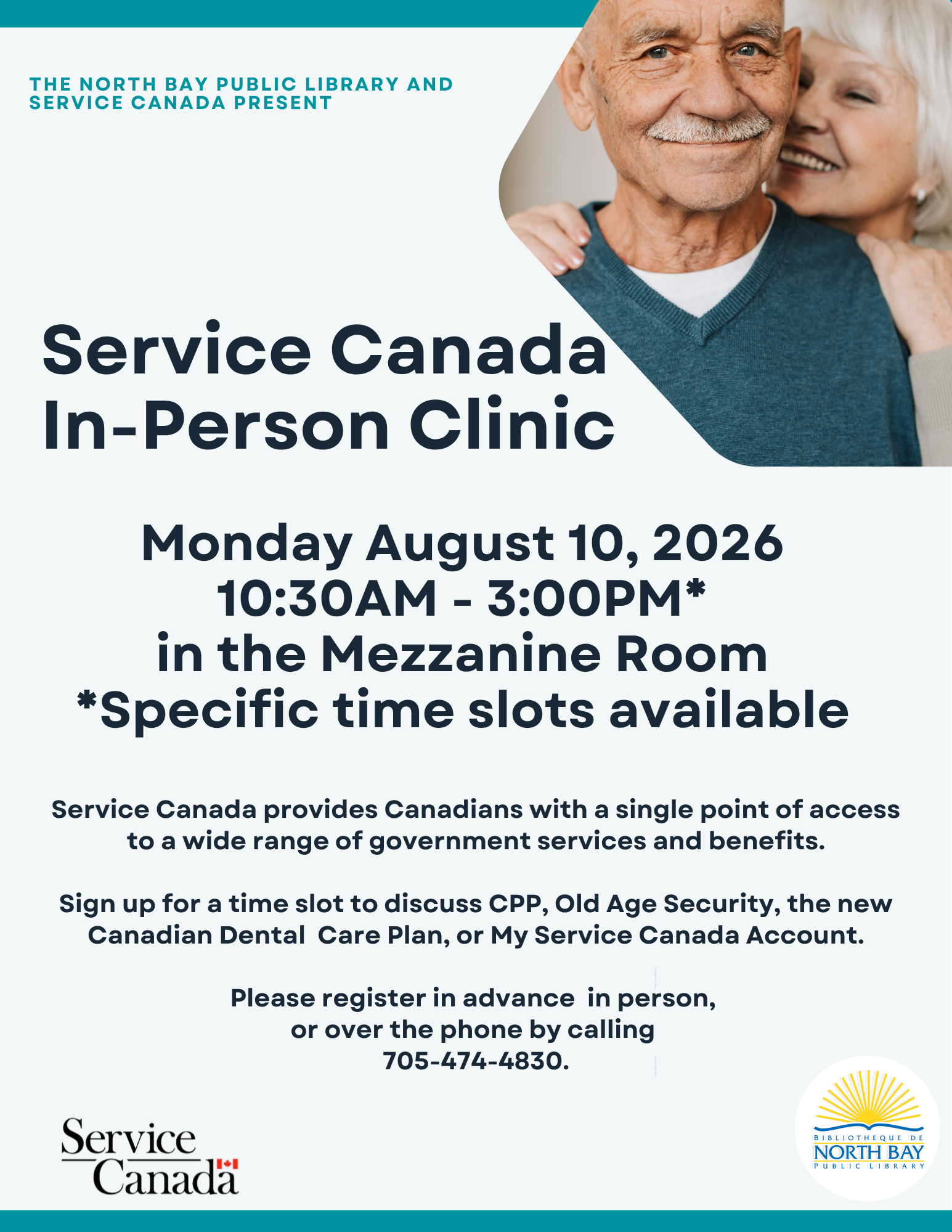 Service Canada in person clinic