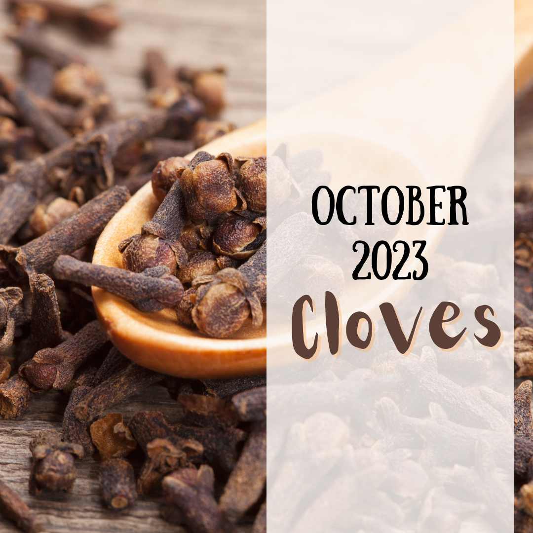 October 2023 spice club is cloves