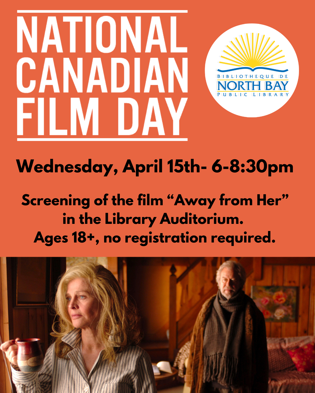 National Canadian Film Day Screening of "Away from Her"